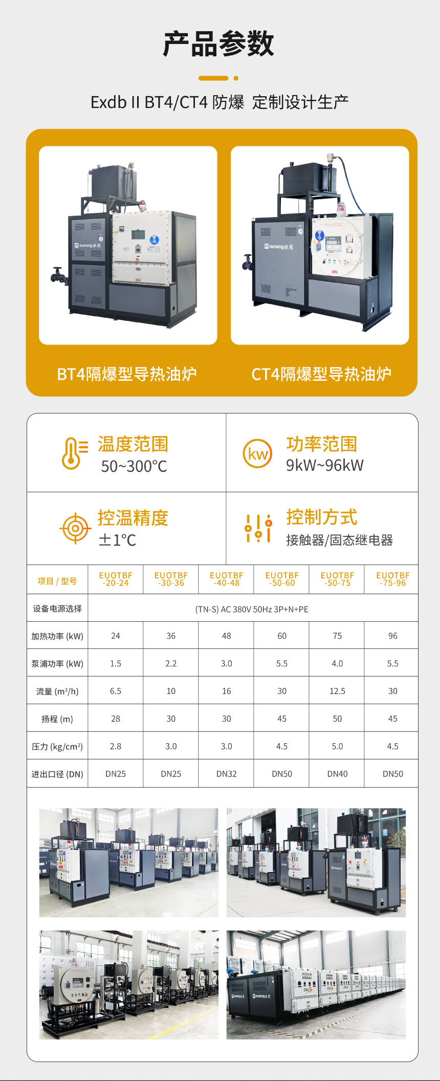 ExdbⅡBT4Gb防爆導(dǎo)熱油爐