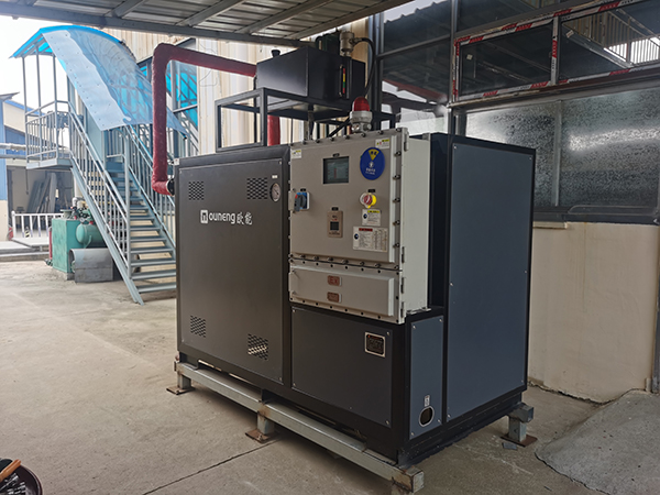 電解液夾套反應(yīng)釜控溫防爆油溫機(jī)